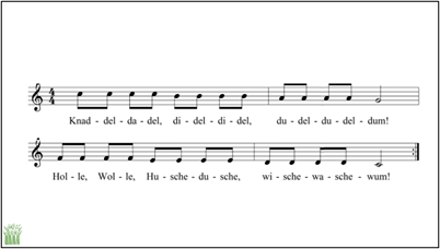 Noten von Knadeldadel
